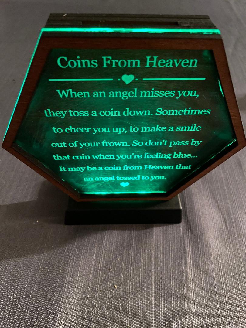 Angle Coins Piggy Bank
